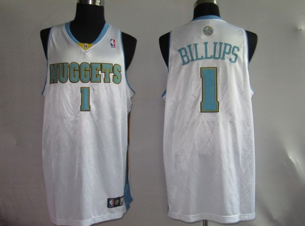 NBA Jerseys Denver Nuggets 1# Billups white