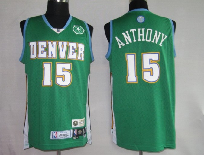 NBA Jerseys Denver Nuggets 15# ANTHONY Green [Swangmin