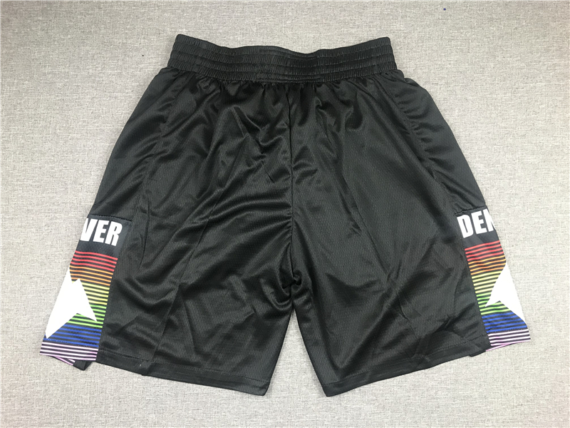 Nuggets Teams Black City Edition Swingman Shorts