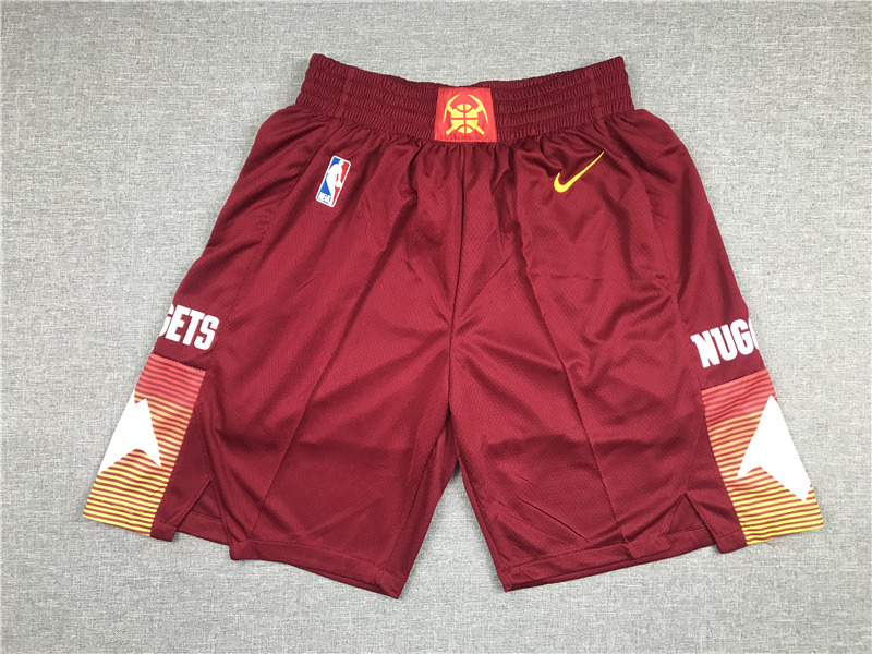 Nuggets Teams Red Just Don City Edition Swingman Shorts