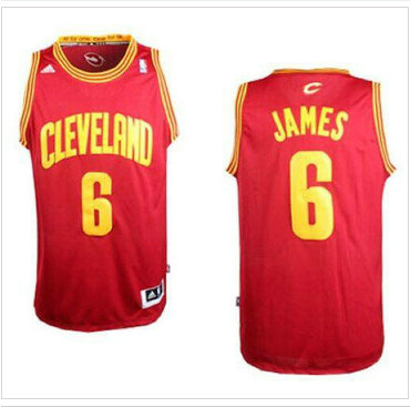 Revolution 30 Cavaliers #6 LeBron James Red Road Stitched NBA Jersey Revolution 30 Cavaliers #6 LeBron James Red Road Stitched NBA Jersey