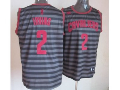 Cleveland cavaliers #2 irving grey(black strip)