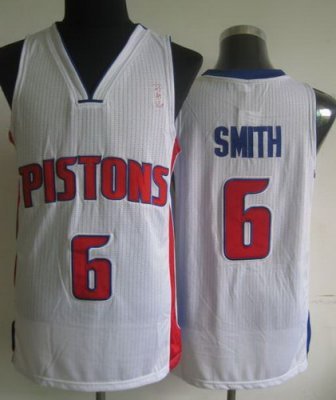 Detroit Pistons 6 Josh Smith White Revolution 30 NBA Jerseys