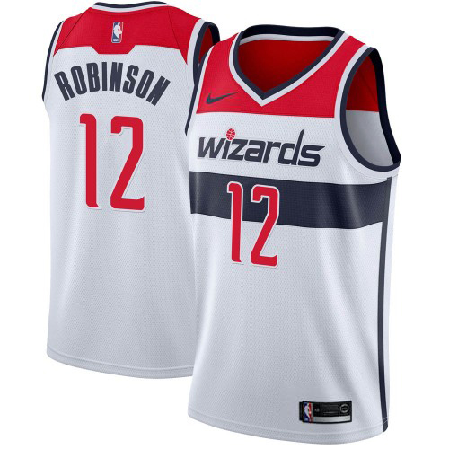 Nike Wizards #12 Jerome Robinson White Association Edition NBA Swingman Jersey Nike Wizards #12 Jerome Robinson White Association Edition NBA Swingman Jersey