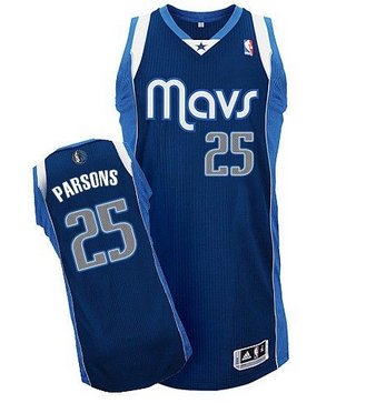 Revolution 30 Mavericks #25 Chandler Parsons Navy Blue Stitched NBA Jersey