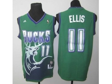 nba milwaukee bucks #11 ellis green(2013 new revolution 30 swingman)