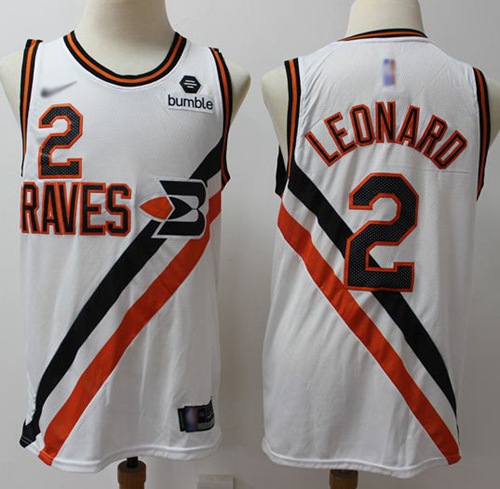 Clippers #2 Kawhi Leonard White Basketball Swingman Hardwood Classics Jersey Clippers #2 Kawhi Leonard White Basketball Swingman Hardwood Classics Jersey