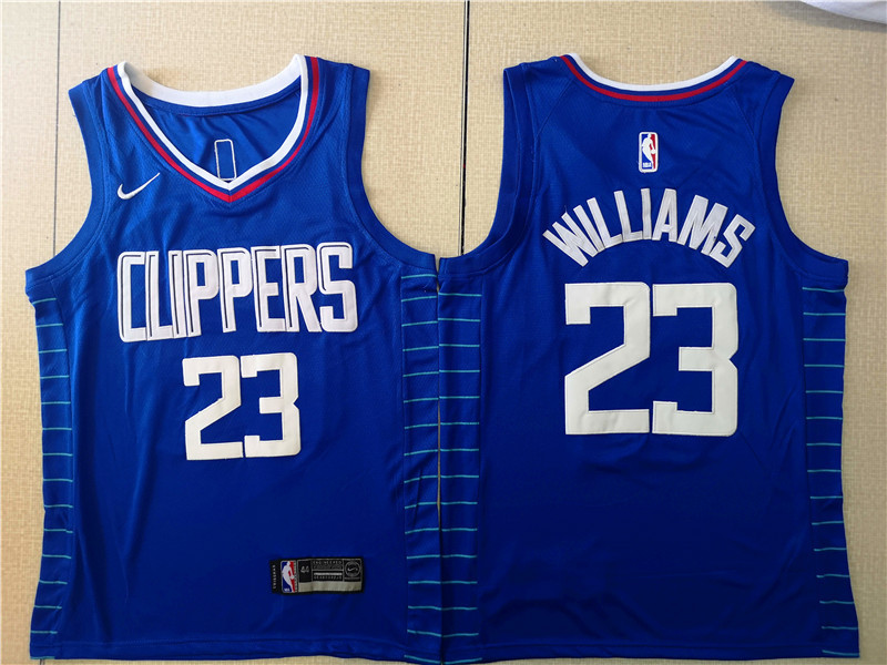 Clippers 23 Lou Williams Blue Nike Swingman Jersey Clippers 23 Lou Williams Blue Nike Swingman Jersey
