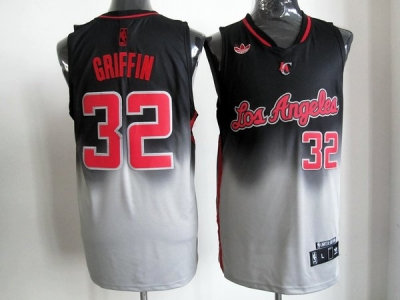 nba los angeles clippers #32 griffin black-grey jerseys nba los angeles clippers #32 griffin black-grey jerseys