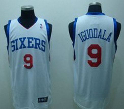 Philadelphia Sixers #9 IGUODAIA White Jersey