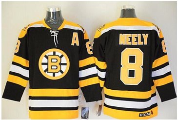 Boston Bruins #8 Cam Neely Black CCM Throwback Stitched NHL Jersey Boston Bruins #8 Cam Neely Black CCM Throwback Stitched NHL Jersey