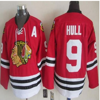 Chicago Blackhawks #9 Bobby Hull Red CCM Throwback Stitched NHL Jersey Chicago Blackhawks #9 Bobby Hull Red CCM Throwback Stitched NHL Jersey