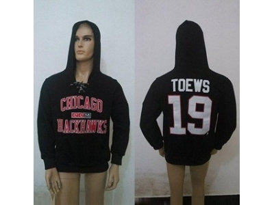 nhl jerseys chicago blackhawks #19 toews black(pullover hooded sweatshirt)(ccm) nhl jerseys chicago blackhawks #19 toews black(pullover hooded sweatshirt)(ccm)