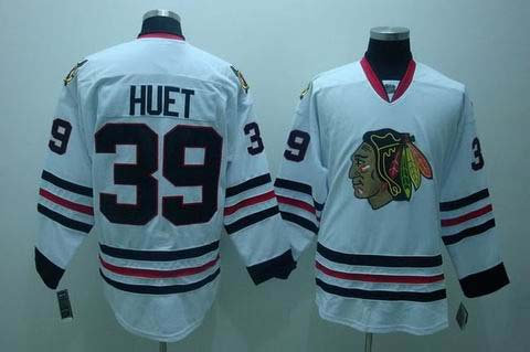 nhl chicago blackhawks #39 huet white nhl chicago blackhawks #39 huet white