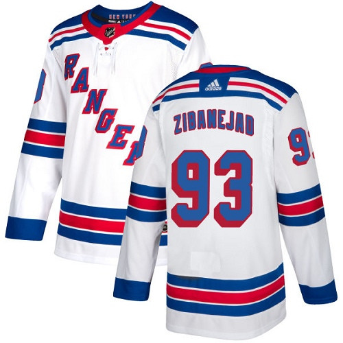 Adidas Rangers #93 Mika Zibanejad White Road Authentic Stitched NHL Jersey Adidas Rangers #93 Mika Zibanejad White Road Authentic Stitched NHL Jersey