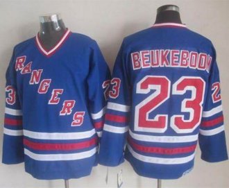 New York Rangers #23 Jeff Beukeboom Blue CCM Heroes Of Hockey Alumni Stitched NHL Jersey New York Rangers #23 Jeff Beukeboom Blue CCM Heroes Of Hockey Alumni Stitched NHL Jersey