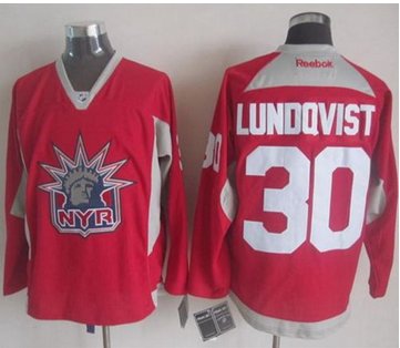 New York Rangers #30 Henrik Lundqvist Red Statue of Liberty Practice Stitched NHL New York Rangers #30 Henrik Lundqvist Red Statue of Liberty Practice Stitched NHL