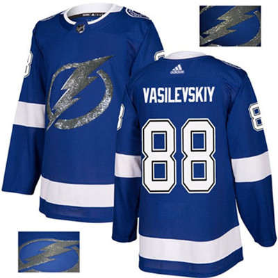 Adidas Lightning #88 Andrei Vasilevskiy Blue Home Authentic Fashion Gold Stitched NHL Jersey Adidas Lightning #88 Andrei Vasilevskiy Blue Home Authentic Fashion Gold Stitched NHL Jersey
