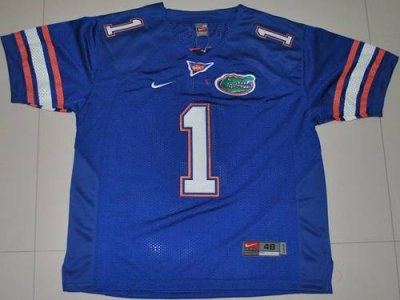 gators #1 chris rainey blue embroidered ncaa jersey