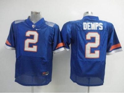 gators #2 jeff demps blue embroidered ncaa jersey