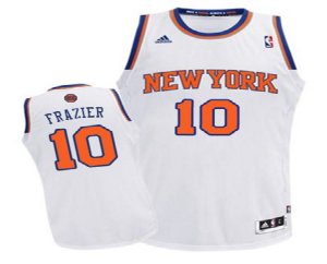 Knicks #10 FRAZIER White Stitched NBA Jersey Knicks #10 FRAZIER White Stitched NBA Jersey