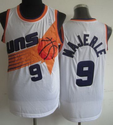 Phoenix Suns 9 Dan Majerle White Hardwood Classics Revolution 30 NBA Jerseys Phoenix Suns 9 Dan Majerle White Hardwood Classics Revolution 30 NBA Jerseys