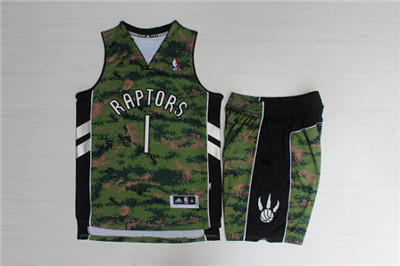 Raptors 1 Tracy McGrady Camo Canada Flag Swingman Jersey(With Shorts) Raptors 1 Tracy McGrady Camo Canada Flag Swingman Jersey(With Shorts)