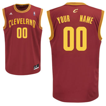 adidas Cleveland Cavaliers Custom Replica Road Jersey adidas Cleveland Cavaliers Custom Replica Road Jersey
