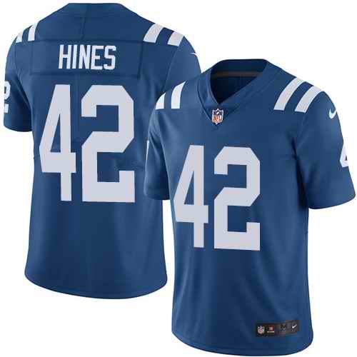 Nike Colts 42 Nyheim Hines Royal Vapor Untouchable Limited Jersey Nike Colts 42 Nyheim Hines Royal Vapor Untouchable Limited Jersey