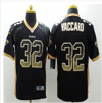 New New Orleans Saints #32 Kenny Vaccaro Black Team Color Men's Stitched NFL Drift Fashion jersey