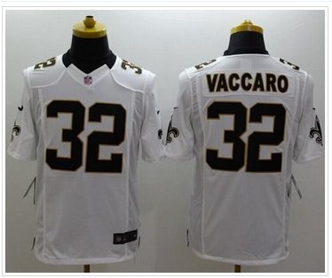 New New Orleans Saints #32 Kenny Vaccaro White NFL Limited Jersey