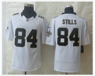 New Orleans Saints #84 Kenny Stills White NFL Limited Jersey