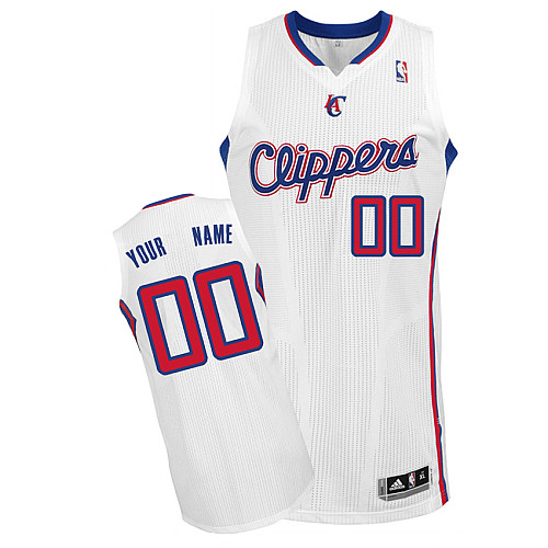 Clippers Personalized Authentic White Jersey (S-3XL)