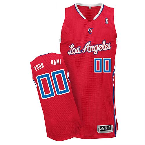 Clippers Personalized Authentic Red Jersey (S-3XL)