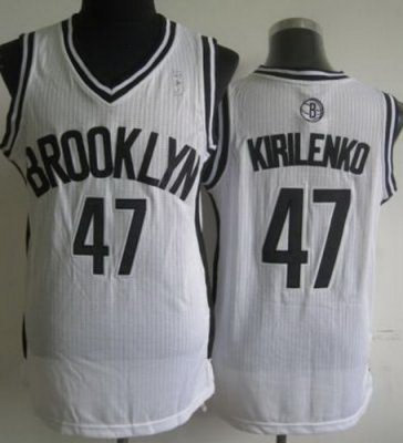 Brooklyn Nets 47 Andrei Kirilenko White Revolution 30 NBA Jerseys Brooklyn Nets 47 Andrei Kirilenko White Revolution 30 NBA Jerseys