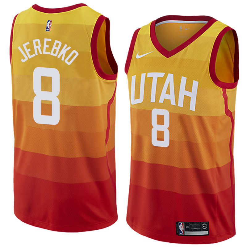 NBA Utah Jazz 8# Jerebko Jerseys