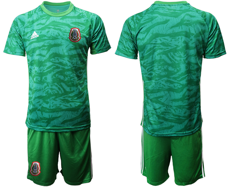 Men's Mexico Green Goalkeeper Jersey