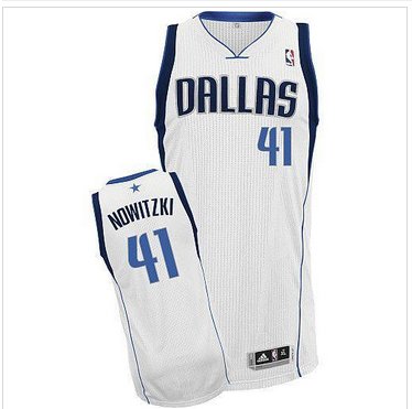 Revolution 30 Mavericks #41 Dirk Nowitzki White Stitched NBA Jersey Revolution 30 Mavericks #41 Dirk Nowitzki White Stitched NBA Jersey