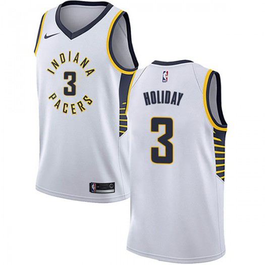 Nike Pacers #3 Aaron Holiday White NBA Swingman Association Edition Jersey Nike Pacers #3 Aaron Holiday White NBA Swingman Association Edition Jersey