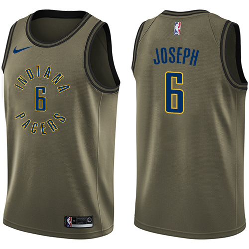 Nike Pacers #6 Cory Joseph Green Salute to Service NBA Swingman Jersey Nike Pacers #6 Cory Joseph Green Salute to Service NBA Swingman Jersey