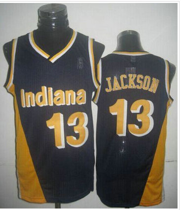Indiana Pacers Mitchell And Ness #13 Mark Jackson Navy Blue Throwback Stitched NBA Jersey Indiana Pacers Mitchell And Ness #13 Mark Jackson Navy Blue Throwback Stitched NBA Jersey