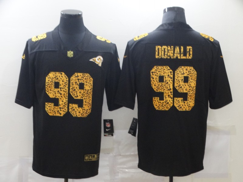 Nike Rams 99 Aaron Donald Black Leopard Vapor Untouchable Limited Jersey Nike Rams 99 Aaron Donald Black Leopard Vapor Untouchable Limited Jersey