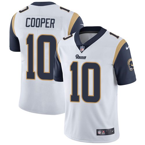 Nike Rams 10 Pharoh Cooper White Vapor Untouchable Limited Jersey Nike Rams 10 Pharoh Cooper White Vapor Untouchable Limited Jersey