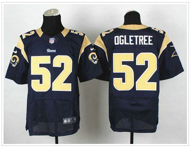 New Los Angeles Rams #52 Alec Ogletree Navy Blue Team Color NFL Elite Jersey
