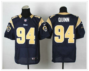 New Los Angeles Rams #94 Robert Quinn Navy Blue Team Color NFL Elite Jersey