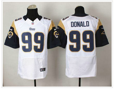 New Los Angeles Rams #99 Aaron Donald White NFL Elite Jersey