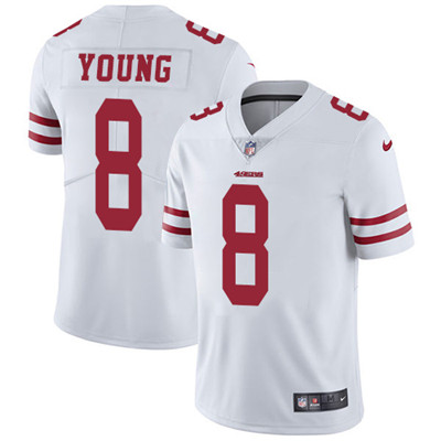 Nike 49ers #8 Steve Young White Youth Stitched NFL Vapor Untouchable Limited Jersey Nike 49ers #8 Steve Young White Youth Stitched NFL Vapor Untouchable Limited Jersey