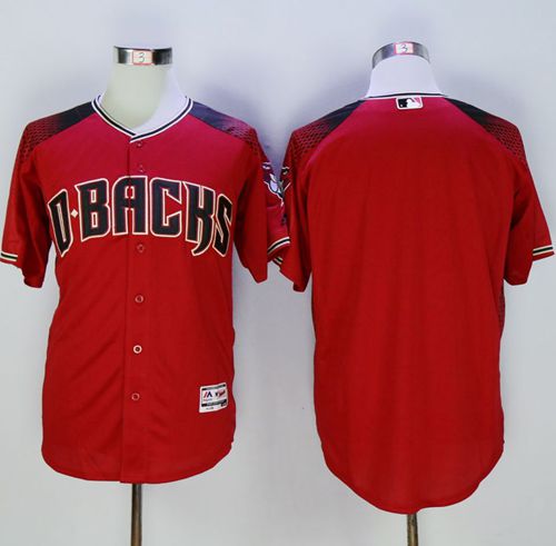 Diamondbacks Blank Red Brick New Cool Base Stitched MLB Jersey Diamondbacks Blank Red Brick New Cool Base Stitched MLB Jersey
