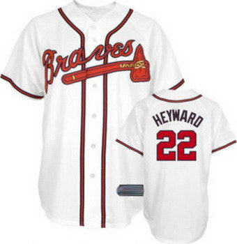 Atlanta Braves 22 Jason Heyward white Jersey Atlanta Braves 22 Jason Heyward white Jersey