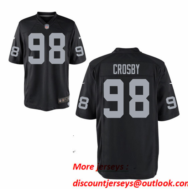 Raiders #98 Maxx Crosby Black Vapor Limited Jersey Raiders #98 Maxx Crosby Black Vapor Limited Jersey